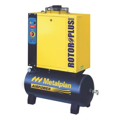 Compressor de ar de parafuso 6 hp capacidade do reservatório 97 litros 8 bar - RP6 Compressor de ar de parafuso 6 hp capacidade do reservatório 97 litros 8 bar - RP6