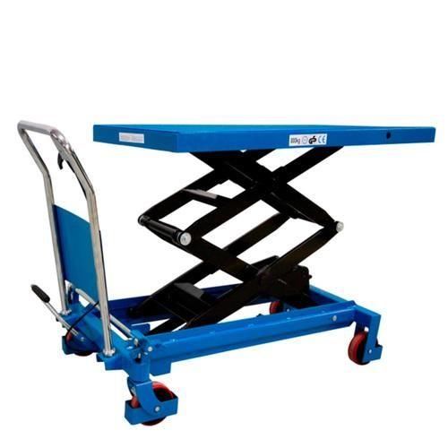 Mesa hidráulica pantográfica capacidade para 800 kg com roda de PU - ME500 Mesa hidráulica pantográfica capacidade para 800 kg com roda de PU - ME500