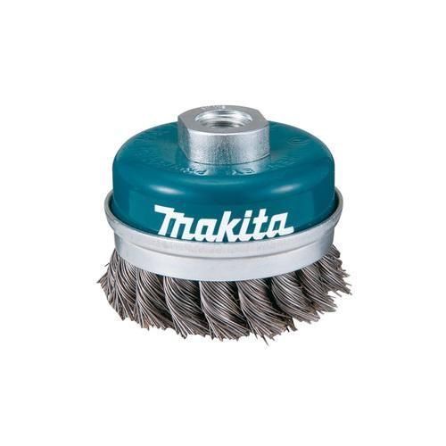 Escova de aço tipo copo trançada 60 x 14 mm Escova de aço tipo copo trançada 60 x 14 mm