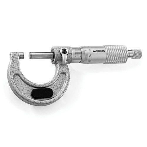 Micrômetro externo de ferro fundido capacidade de 75 - 100 mm exatidão de 0,005 mm Micrômetro externo de ferro fundido capacidade de 75 - 100 mm exatidão de 0,005 mm