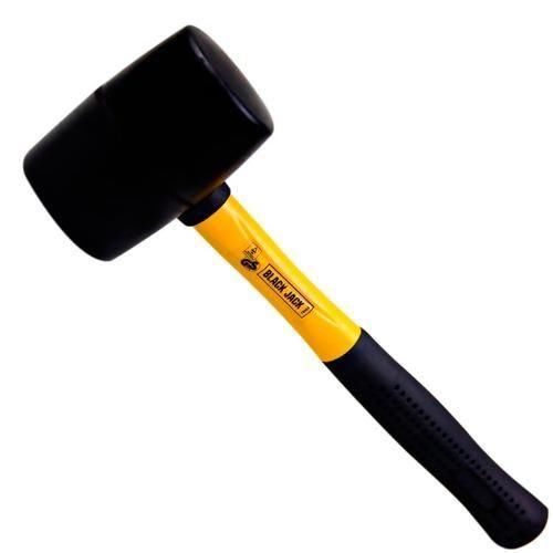 Martelo de borracha 60 mm com cabo de fibra - G090 Martelo de borracha 60 mm com cabo de fibra - G090
