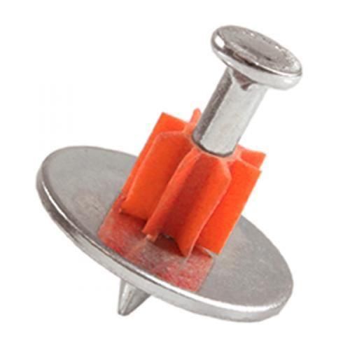 Pino com arruela lisa para fixação á pólvora ação indireta 1/4 X 28 mm com 100 pçs - PXI142823 Pino com arruela lisa para fixação á pólvora ação indireta 1/4 X 28 mm com 100 pçs - PXI142823
