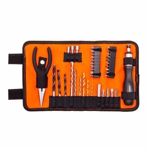 Jogo de brocas e bits para furar e parafusar com 40 peças Jogo de brocas e bits para furar e parafusar com 40 peças
