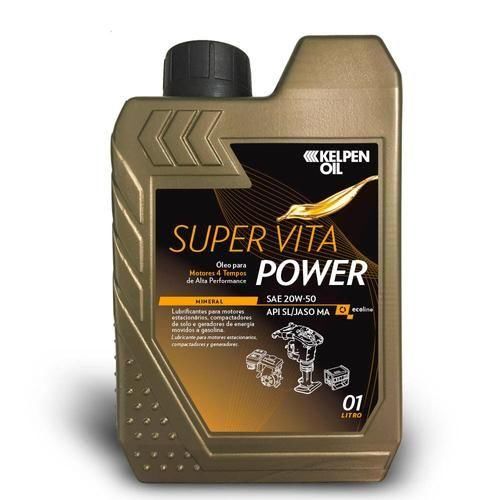 Óleo lubrificante mineral para motor 4 tempos - SUPER VITA Óleo lubrificante mineral para motor 4 tempos - SUPER VITA