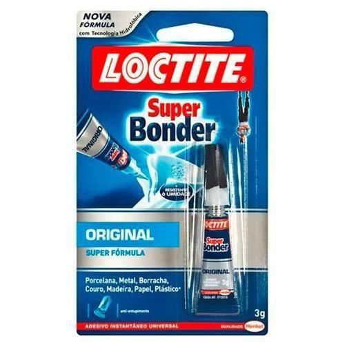 Cola instantânea 3g - SUPER BONDER Cola instantânea 3g - SUPER BONDER