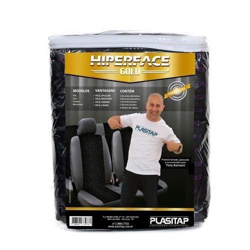 Jogo de capas banco automotivo 8 peças tamanho G - HIPERFACE GOLD Jogo de capas banco automotivo 8 peças tamanho G - HIPERFACE GOLD