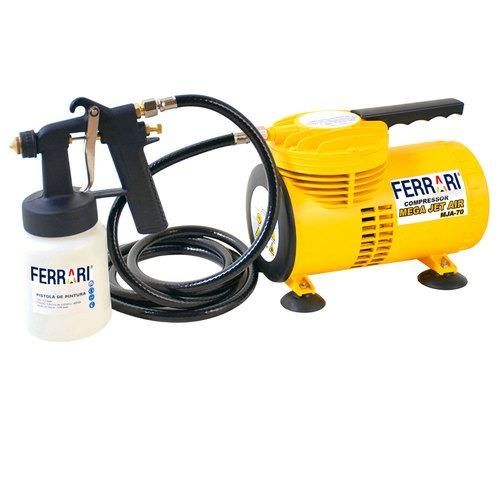 Compressor de ar direto baixa pressão 40 psi monofásico com 2 acessórios - MJA-70 Compressor de ar direto baixa pressão 40 psi monofásico com 2 acessórios - MJA-70