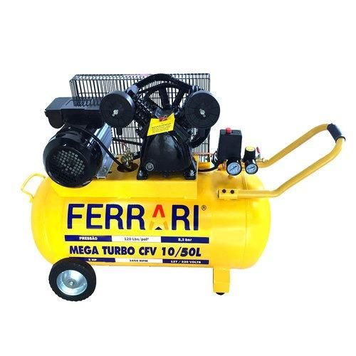 Compressor de ar baixa pressão 2 hp 50 litros monofásico - CFV 10/50L Compressor de ar baixa pressão 2 hp 50 litros monofásico - CFV 10/50L