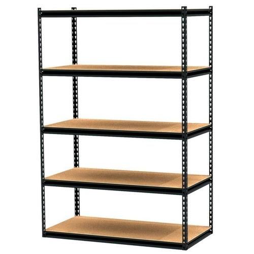 Estante com 5 prateleiras de 1.75 m x 87 cm preta - EA5G-PT Estante com 5 prateleiras de 1.75 m x 87 cm preta - EA5G-PT