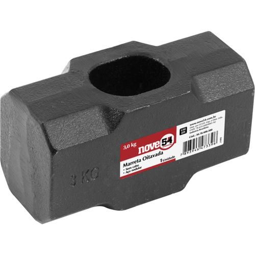 Marreta oitavada 10 kg sem cabo Marreta oitavada 10 kg sem cabo