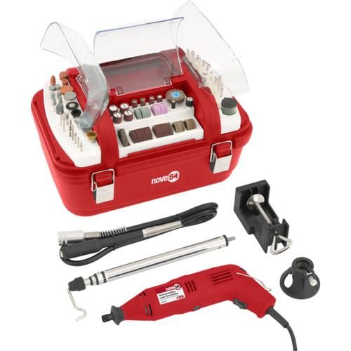 Kit micro retífica com 249 acessórios - AMR 250 Kit micro retífica com 249 acessórios - AMR 250