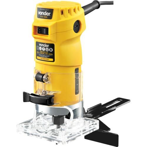 Tupia manual 550 watts para pinça de 1/4 Tupia manual 550 watts para pinça de 1/4