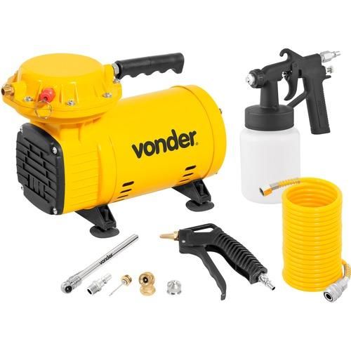 Compressor ar direto baixa pressão 2,3 pés com 5 acessórios Compressor ar direto baixa pressão 2,3 pés com 5 acessórios