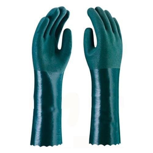 Luva de pvc com palma áspera de 60 cm Luva de pvc com palma áspera de 60 cm