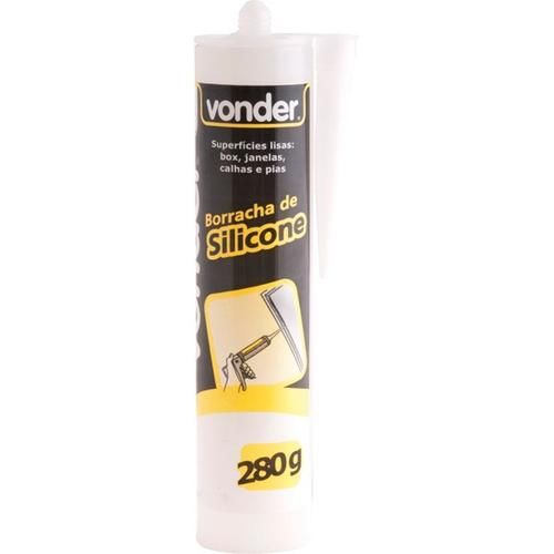 Silicone para vedação 280 gramas acético Silicone para vedação 280 gramas acético