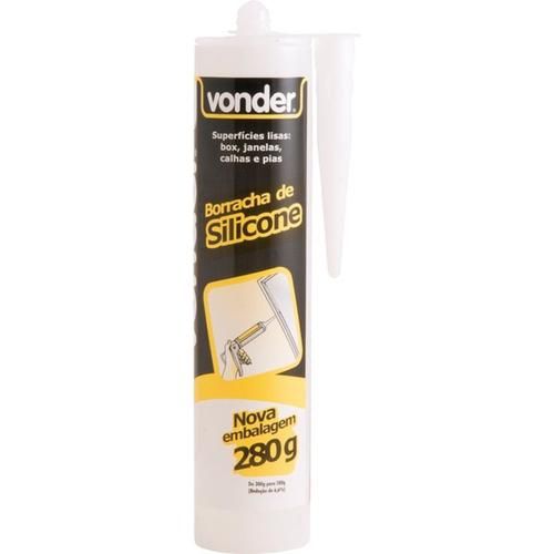 Silicone para vedação 280 gramas acético Silicone para vedação 280 gramas acético