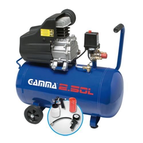 Compressor de ar baixa pressão 2 hp 50 litros com kit de pintura - G2802KBR2 Compressor de ar baixa pressão 2 hp 50 litros com kit de pintura - G2802KBR2