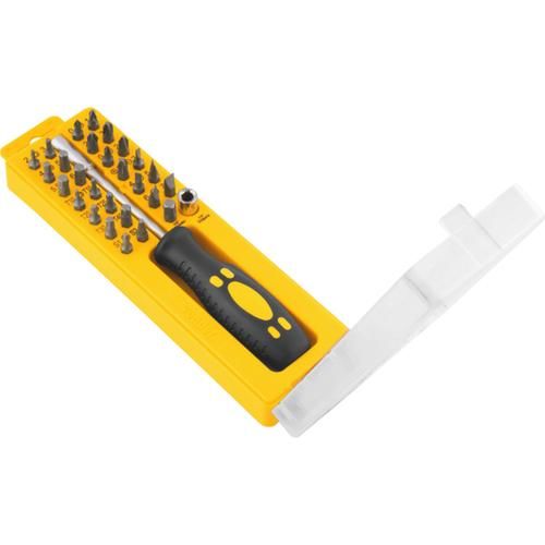 Jogo de bits e ponteiras com 29 peças encaixe sextavado 1/4 Jogo de bits e ponteiras com 29 peças encaixe sextavado 1/4