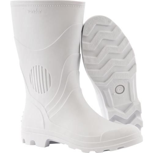 Bota em PVC cano médio sem forro N°45 Bota em PVC cano médio sem forro N°45