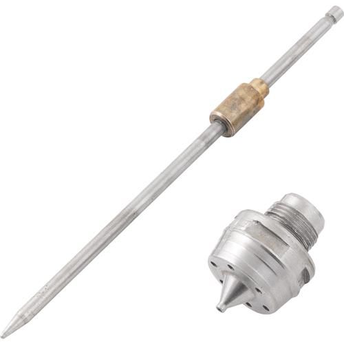 Jogo de agulha e bico de 1,7 mm para pistola de pintura PGV200 Jogo de agulha e bico de 1,7 mm para pistola de pintura PGV200