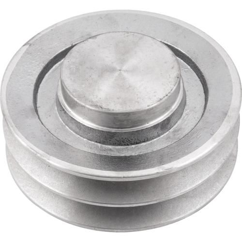 Polia de alumínio 2 canais B - 130 mm Polia de alumínio 2 canais B - 130 mm