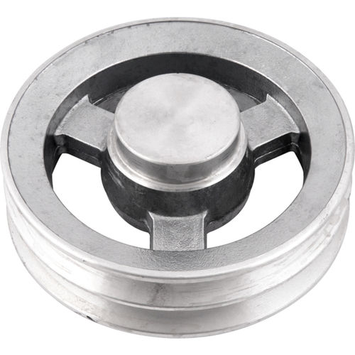 Polia de alumínio 2 canais A - 130 mm Polia de alumínio 2 canais A - 130 mm