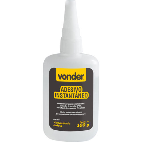 Adesivo instantâneo 100 g - AIV 9011 Adesivo instantâneo 100 g - AIV 9011