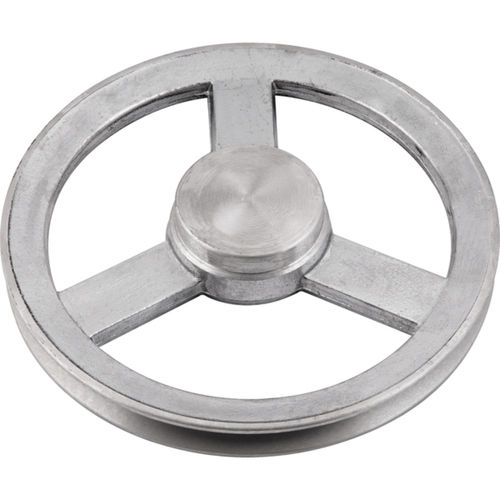 Polia de alumínio 1 canal A - 110 mm Polia de alumínio 1 canal A - 110 mm