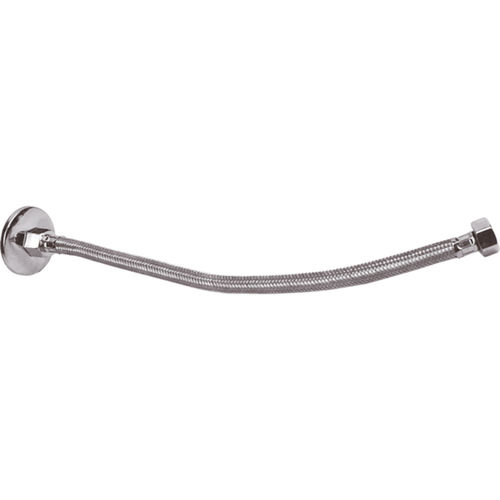 Engate flexível 40 cm com trama de inox 1/2 Engate flexível 40 cm com trama de inox 1/2