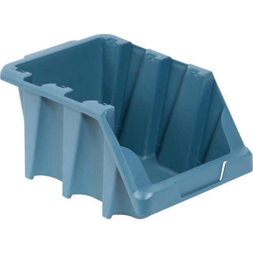 Gaveta plástica para estante nº 7 azul modelo prático Gaveta plástica para estante nº 7 azul modelo prático