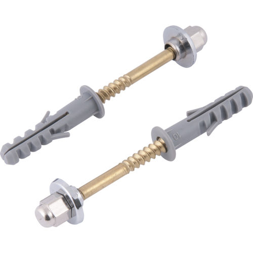 Conjunto de fixação em latão para sanitário 10 mm Conjunto de fixação em latão para sanitário 10 mm