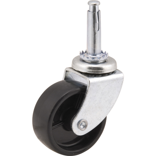 Rodízio giratório simples de nylon com cone 50 x 20 mm Rodízio giratório simples de nylon com cone 50 x 20 mm