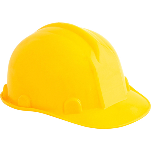 Capacete com aba frontal amarelo Capacete com aba frontal amarelo