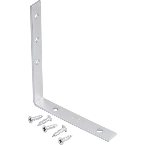 Cantoneira para cortina 8 cm x 10 cm zincada com 4 peças Cantoneira para cortina 8 cm x 10 cm zincada com 4 peças