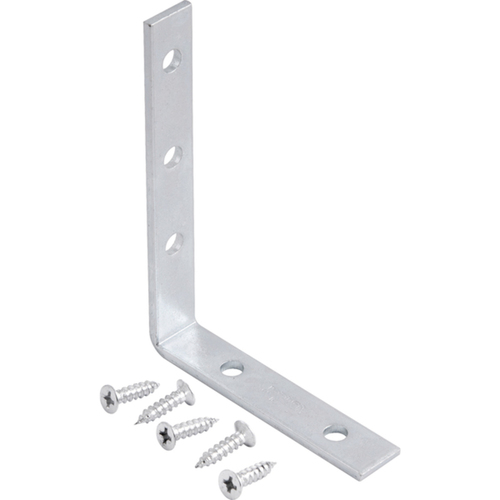 Cantoneira para cortina 6 x 8 cm zincada com 4 peças Cantoneira para cortina 6 x 8 cm zincada com 4 peças