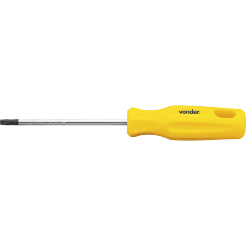 Chave hexalobular reta T25 com cabo Chave hexalobular reta T25 com cabo