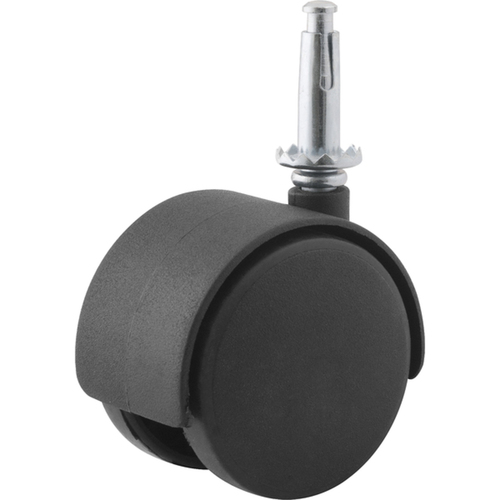 Rodízio giratório duplo de nylon cone 40 x 40 mm Rodízio giratório duplo de nylon cone 40 x 40 mm