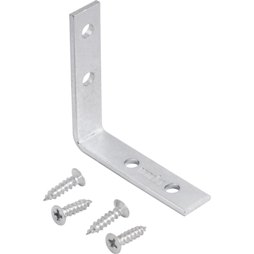 Cantoneira para cortina 5 x 5 cm zincada com 4 peças Cantoneira para cortina 5 x 5 cm zincada com 4 peças
