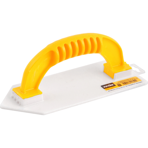 Desempenadeira de PVC para grafiato 85 x 170 mm Desempenadeira de PVC para grafiato 85 x 170 mm