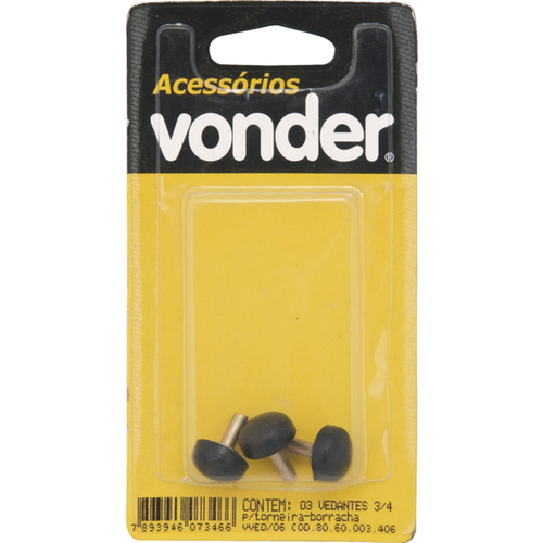 Vedante para torneira de borracha 1/2 Vedante para torneira de borracha 1/2