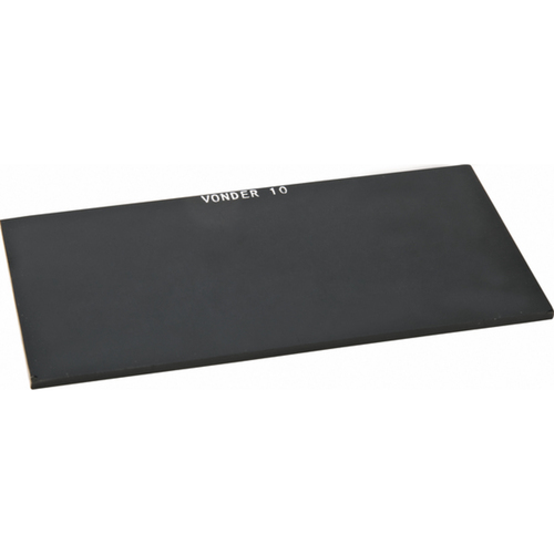 Lente retangular verde 108 x 51 mm tonalidade 10 cartela com 2 peças Lente retangular verde 108 x 51 mm tonalidade 10 cartela com 2 peças
