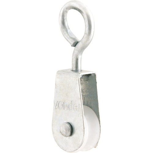 Roldana plástica 2 cm com olhal Roldana plástica 2 cm com olhal