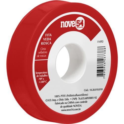 Fita veda rosca 18 mm x 10 metros Fita veda rosca 18 mm x 10 metros