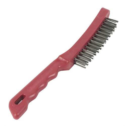 Escova de aço carbono manual com 3 fileiras - R3005A-3 Escova de aço carbono manual com 3 fileiras - R3005A-3