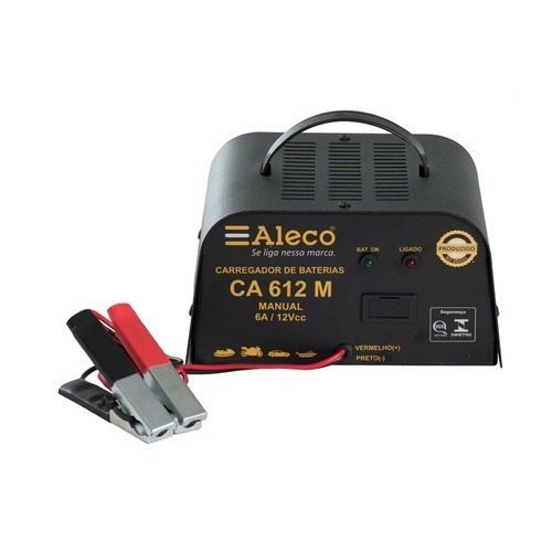 Carregador de bateria lento 12 volts - CA612M Carregador de bateria lento 12 volts - CA612M