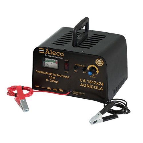 Carregador de bateria lento 12 e 24 volts - CA1512X24 Carregador de bateria lento 12 e 24 volts - CA1512X24