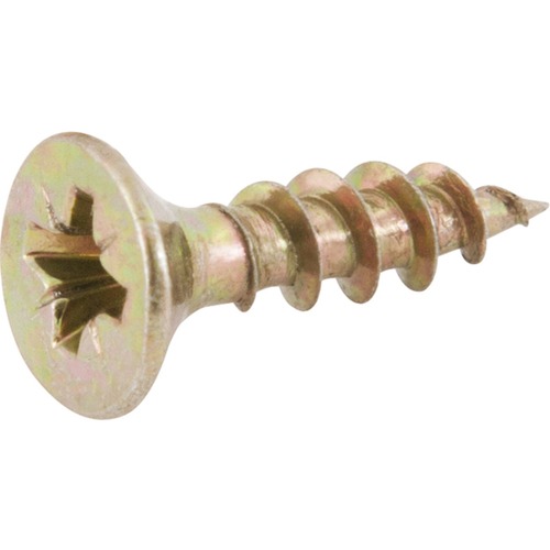 Parafuso cabeça chata pozidrive 4 x 16 mm pacote com 500 peças Parafuso cabeça chata pozidrive 4 x 16 mm pacote com 500 peças