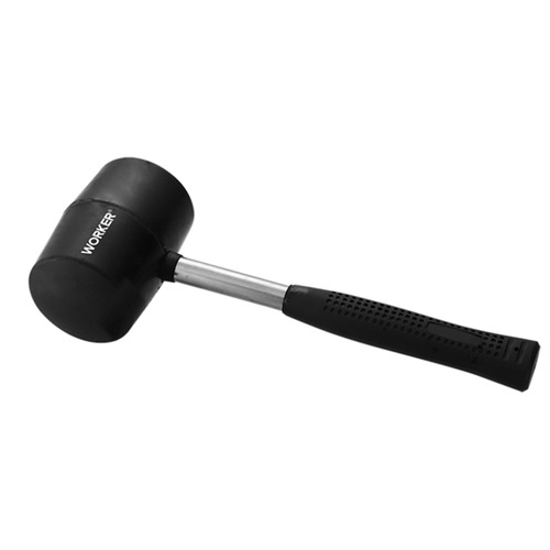 Martelo de borracha 60 mm cabo de aço Martelo de borracha 60 mm cabo de aço