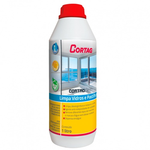 Limpador de vidros e pastilhas 1 litro Limpador de vidros e pastilhas 1 litro