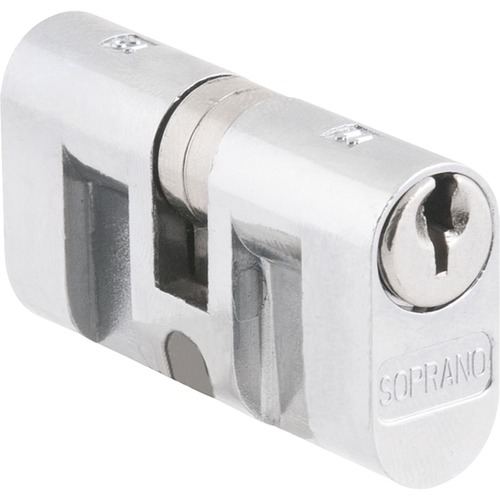 Cilindro para fechadura externa com 50 mm em zamac Cilindro para fechadura externa com 50 mm em zamac